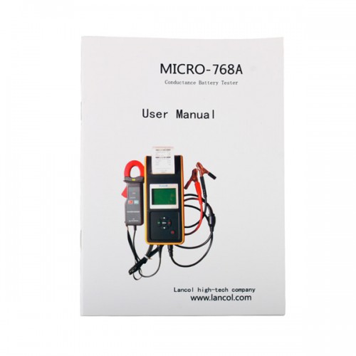 MICRO-568 Battery Tester Battery Conductance & Electrical System Analyzer with Printer