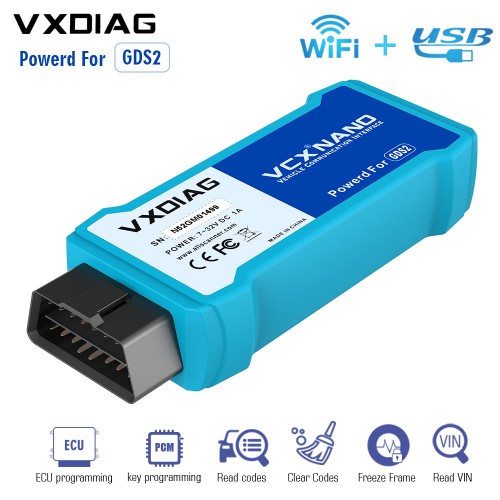 VXDIAG VCX NANO GM/OPEL WIFI Diagnostic Tool GDS2 V2023.10.19 Tech2WIN 16.02.24