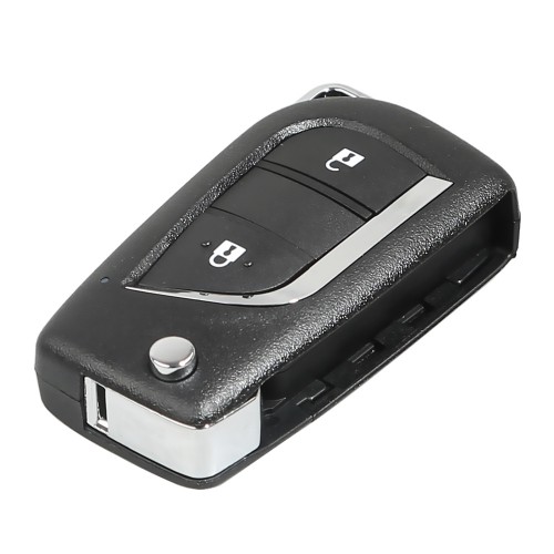 XHORSE XKTO01EN Universal Remote Key for Toyota 2 Buttons for VVDI Key Tool, VVDI2 5pcs/lot