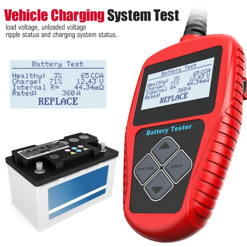  Latest QUICKLYNKS BA101 Automotive 12V Vehicle Battery Tester