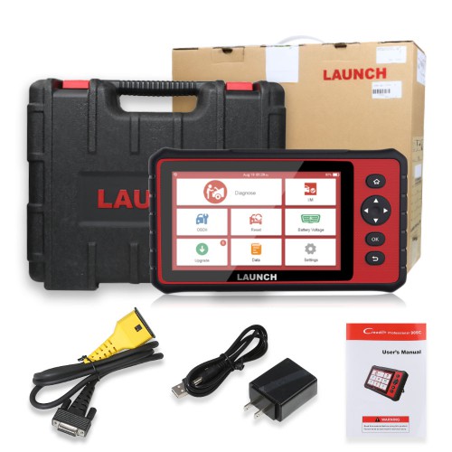 LAUNCH X431 CRP909 OBD2 Car Diagnostic Scanner Support Airbag SAS TPMS IMMO Reset With 15 Special Functions