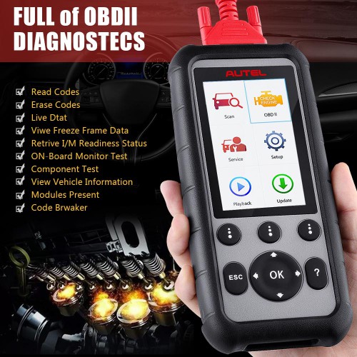 Original Autel MaxiDiag MD806 Pro Full System Diagnostic Tool Same as MD808 Pro Lifetime Free Update Online