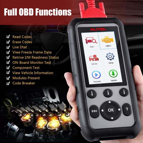Original Autel MaxiDiag MD806 Pro Full System Diagnostic Tool Same as MD808 Pro Lifetime Free Update Online