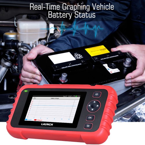 Launch CRP123X Elite 4 System Scan Tool Support SAS Calibration/Throttle Reset/Oil Reset/ABS SRS Transmission/Battery Test/Auto VIN