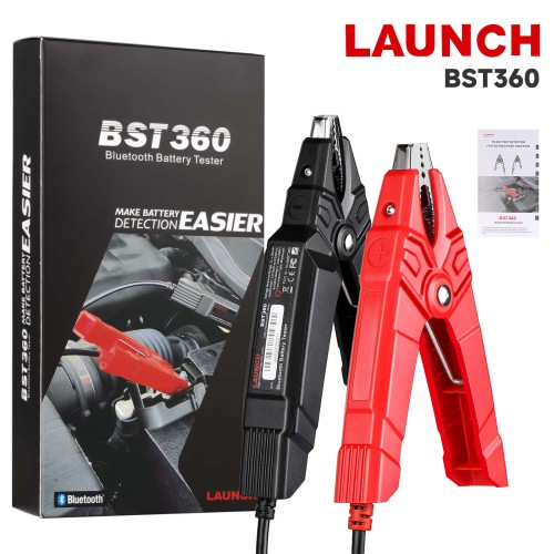 LAUNCH BST360 6V 12V Car Battery Tester Used with X431 V+, X431 PRO5, X431 PAD V/ PAD VII CR919E CRP919X