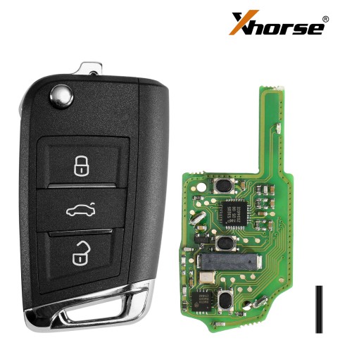Xhorse VVDI Smart Remote Control Key MQB Type XSMQB1EN for VVDI2 VVDI Key Tool 5 PCS