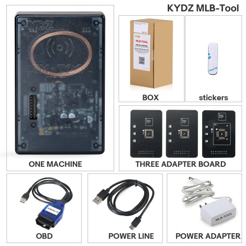 KYDZ MLB-Tool For Audi Volkswagen Porsche and Bentley + 3 Times Calculation Data+Bluetooth OBD Cable Without Adapter