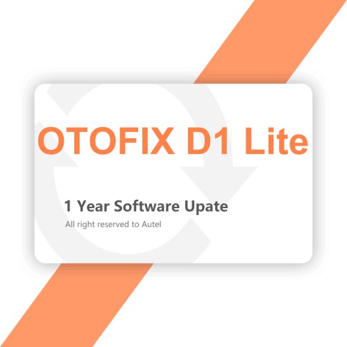 One Year Update Service For Original Autel OTOFIX D1 Lite