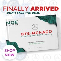 Moe Diatronic DTS MONACO Super Engineer System Training Book Guide For Use Mercedes Benz,Coding and SCN coding