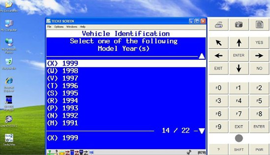  GDS software test in GM car After 2010 year 
