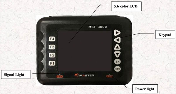 Master MST-3000 Scanner Display