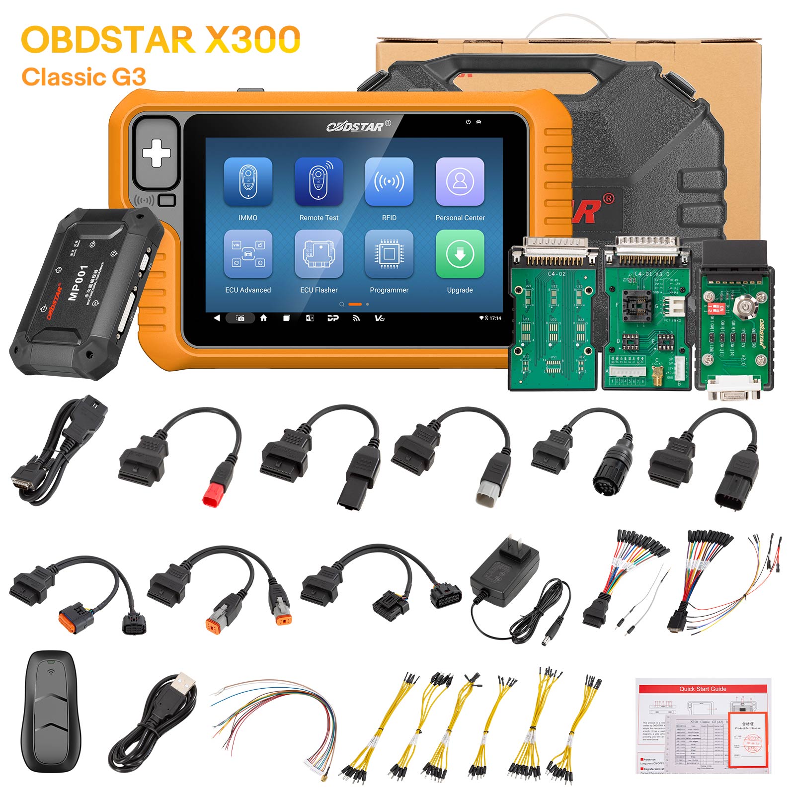 OBDSTAR X300 Classic G3 package