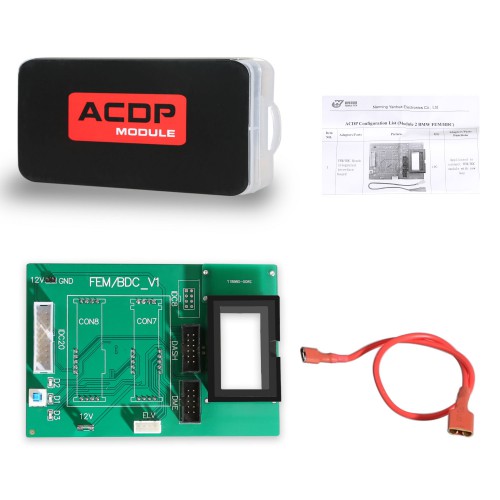 Yanhua Mini ACDP BMW FEM/BDC Module 2  with License A50A  A50C Supports Key Programming, Odometer Reset, Module Recovery, Data Backup