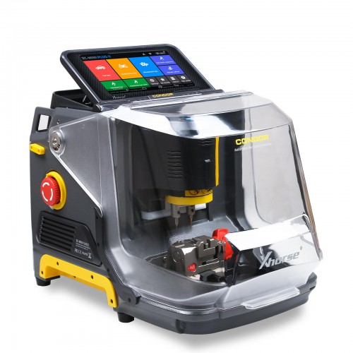 2024 Xhorse Condor XC-Mini Plus II (Condor II) Condor Mini Key Cutting Machine with M3 and M5 Clamps Android Touch Screen