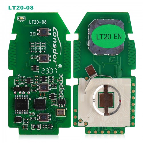 5pcs Lonsdor LT20  4D & 8A Smart Key PCB Board For Toyota/Lexus/and Subaru K518ISE K518S KH100+ Frequency Switchable
