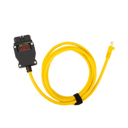 GODIAG GT109 DOIP ENET Programming Cable Supports DOIP protocol for BMW Benz VAG Volvo with Voltage Display Better Than BMW ENET Cable