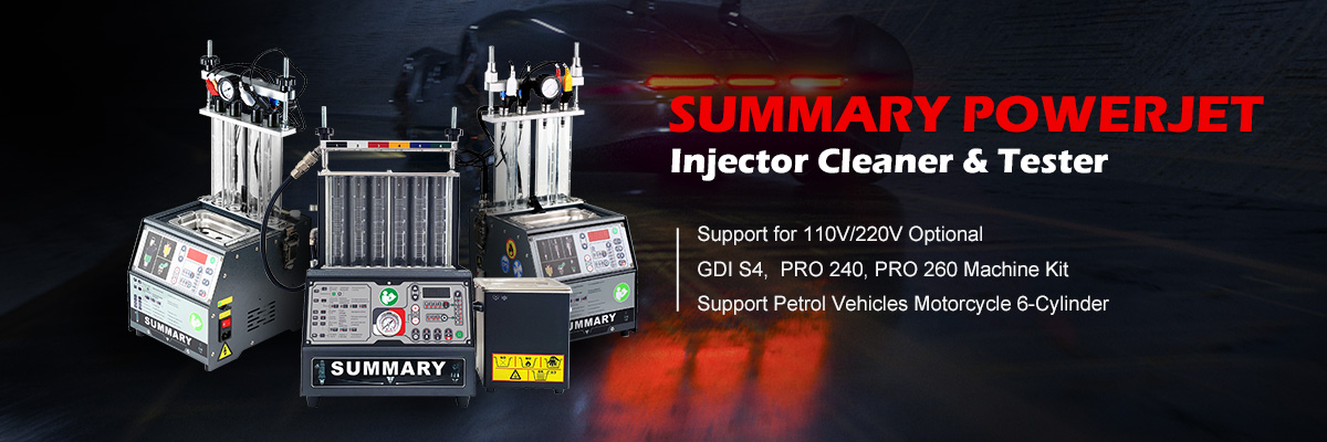 SUMMARY POWERJET Injector Cleaner & Tester
