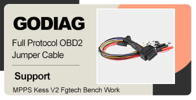 GODIAG Full Protocol OBD2 Jumper Cable 