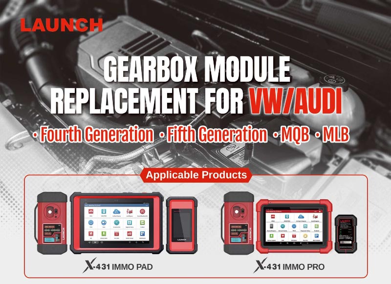 how-to-replace-vag-gearbox-by-launch-x431-immo-tablet-1