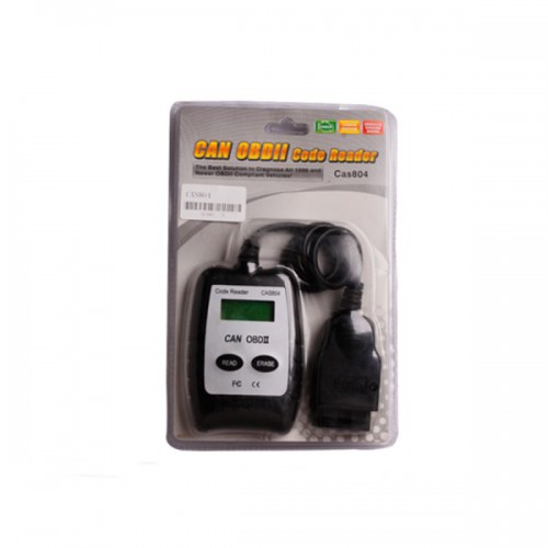 Auto Car Scanner Scan Tool OBD 2 Trouble Code Reader CAS804 OBD2 Can OBD2