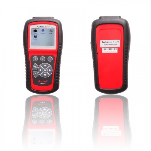 100% Original Autel Auto Link AL619 OBDII CAN ABS And SRS Scan Tool Update Online