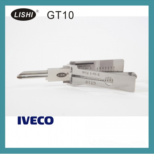 LISHI GT10 2-in-1 Auto Pick and Decoder for IVECO