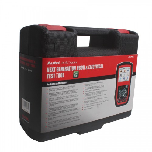 Original Autel AutoLink AL539B OBDII Code Reader & Electrical Test Tool