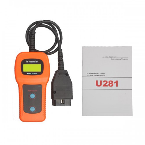 [ Ship From US, No Tax] U281 CAN-BUS OBD OBD2 Code Reader Scanner for VW Audi Seat