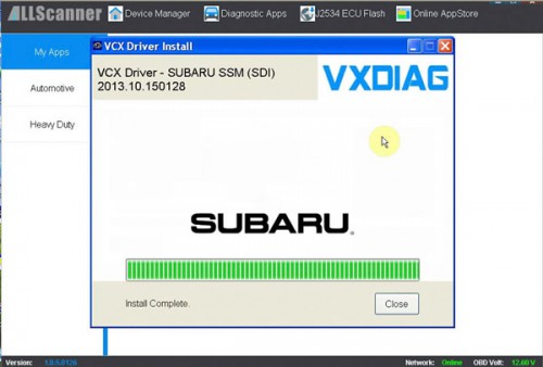 V2013.10 SUBARU SSM-III Software Update Package for VXDIAG Multi Diagnostic Tool