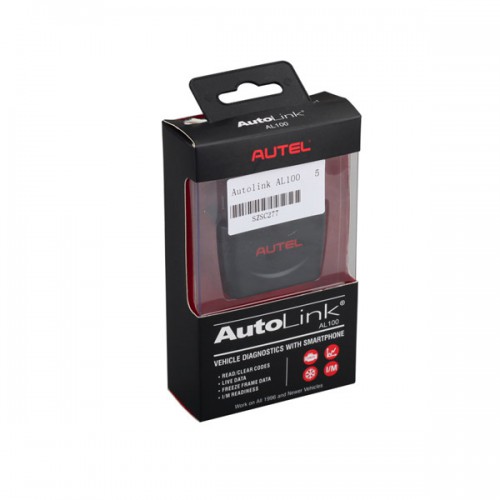 Original Autolink AL100 DIY Bluetooth OBDII/EOBD Scanner for iPhone/iPad/iPad Mini