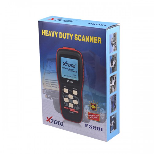Free shipping XTOOL PS201 Heavy Duty CAN OBDII Code Reader
