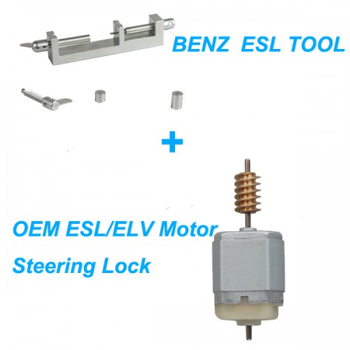 Free shipping BENZ ESL TOOL plus OEM ESL/ELV Motor Steering Lock Wheel Motor