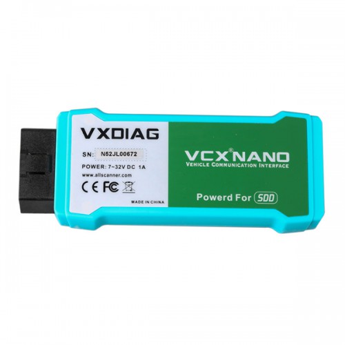 New Arrival VXDIAG VCX NANO For LandRover/Jaguar WIFI Version VXDIAG VCX NANO Support All Protocols With Chuwi Hi10 Tablet