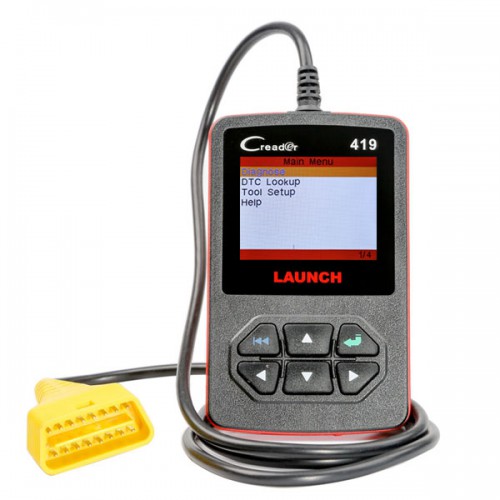 Launch CReader 419 CR419 DIY Scanner OBDII/EOBD Auto Diagnostic Scan Tool Code Reader