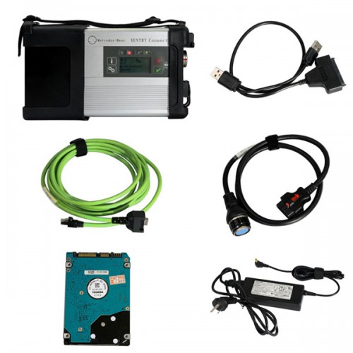 Best Quality V2019.05 Mercedes BENZ C5 DoIP Xentry Connect C5 SD Connect Wifi MB Star C5 Tab Kit Diagnosis Multiplexer
