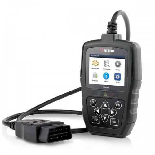 VIDENT iEasy300 Pro CAN OBDII/EOBD Code Reader Support all the 10 OBDII test modes