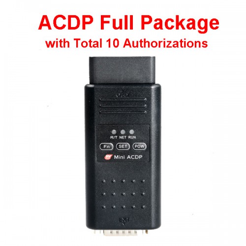 Full Package Yanhua Mini ACDP Key Programming Master basic module with Total 10 Authorizations No need Soldering