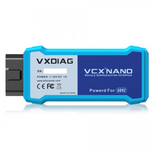 VXDIAG VCX NANO GM/OPEL WIFI Diagnostic Tool GDS2 V2021.4 Tech2WIN 16.02.24