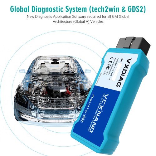 VXDIAG VCX NANO GM/OPEL WIFI Diagnostic Tool GDS2 V2022.5 Tech2WIN 16.02.24