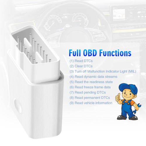 FCAR FVAG Bluetooth Full Function OBD2 Code Reader for Android & IOS Phone
