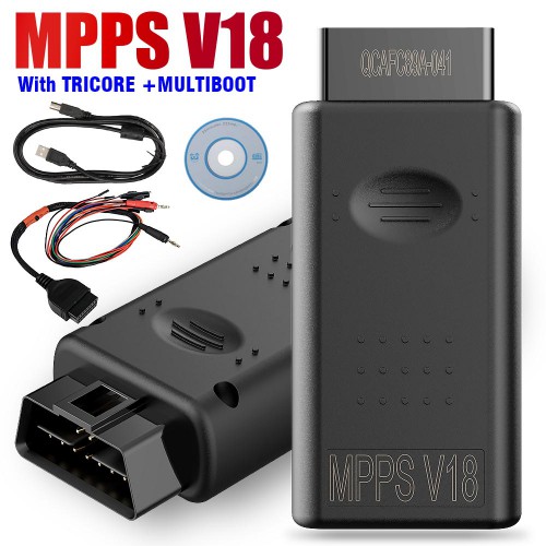 MPPS SMPS V18 MAIN + TRICORE + MULTIBOOT with Breakout Tricore Cable ​​​​Supports Checksum and ECU Recovery Function
