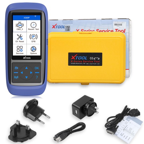 New XTOOL X300P Diagnostic Tool OBD2 Scanner Update Online Multi-Languages
