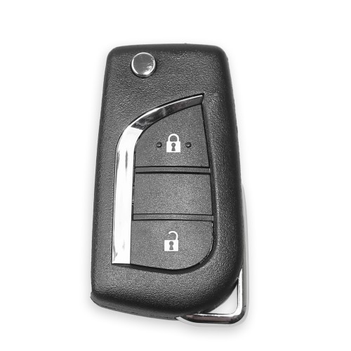XHORSE XKTO01EN Universal Remote Key for Toyota 2 Buttons for VVDI Key Tool, VVDI2 5pcs/lot