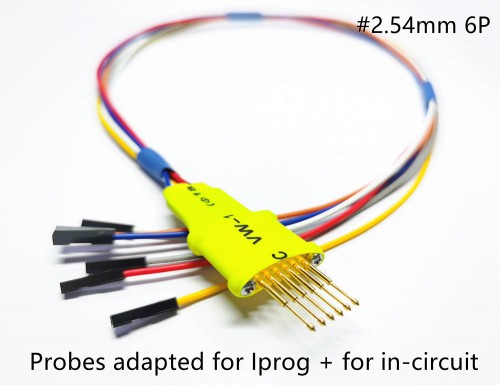 Probes Adapters for V86 Iprog+ Pro XPROG-M Key Programmer for in-circuit