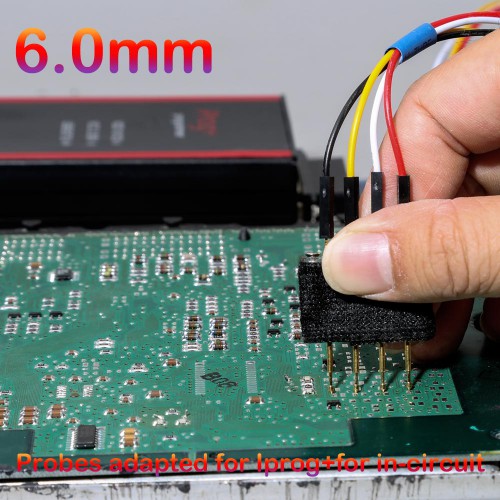 V86 Iprog Pro ECU Programmer With 7 Adapters Plus IPROG+  in-circuit ECU Probes Adapter