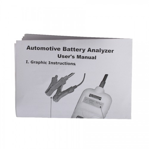  Battery Analyzer Easy Battery Tester 12V 100-999CCA