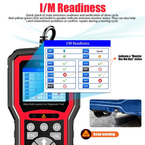 VIDENT iMax4301 VAWS OBD Diagnostic Service tool FOR AUDI, SEAT, SKODA, VOLKSWAGEN Supports most of OBDII/EOBD test modes