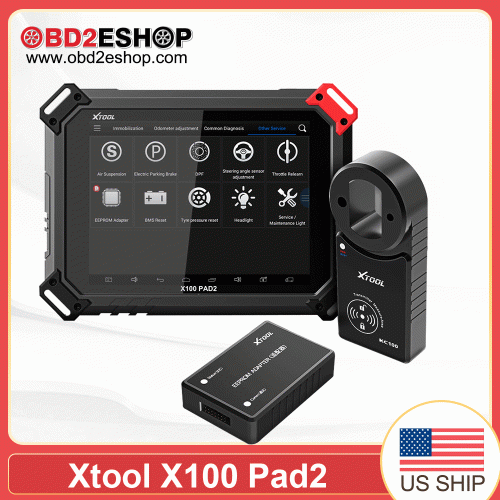 Xtool X100 Pad2 Pro Key Programmer Wifi & Bluetooth Full Configuration