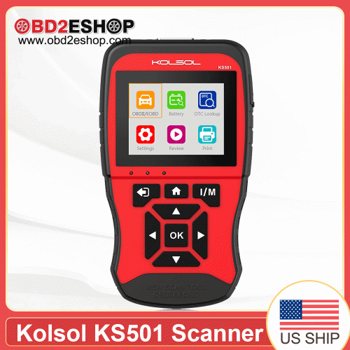 NEW Generation KOLSOL KS501 OBDII & EOBD Scan Tool for Universal Vehicles Scanner