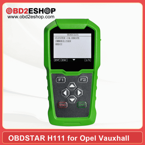 OBDSTAR H111 Opel Vauxhall IMMO Key Programmer and Odometer Correction Tool Update Online